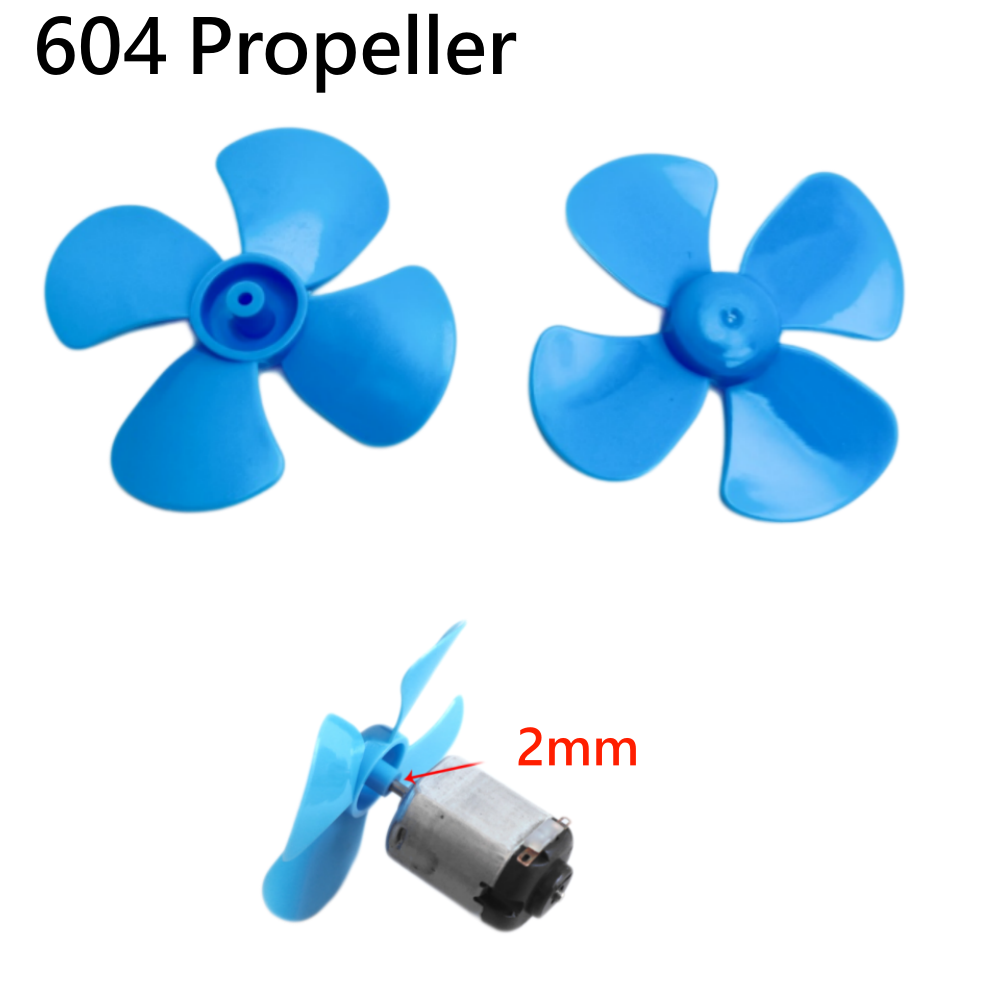Science Toy - 10 pièces d'hélices à 4 pales